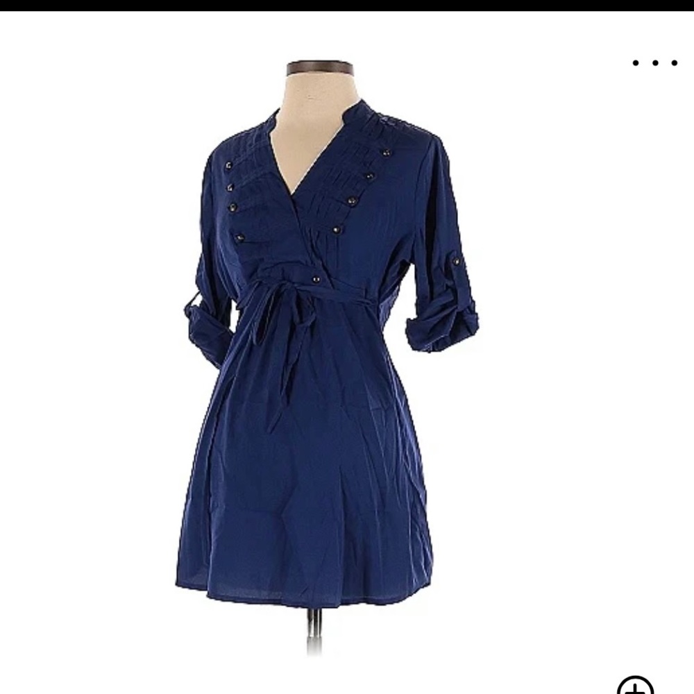 Long sleeve maternity blouse